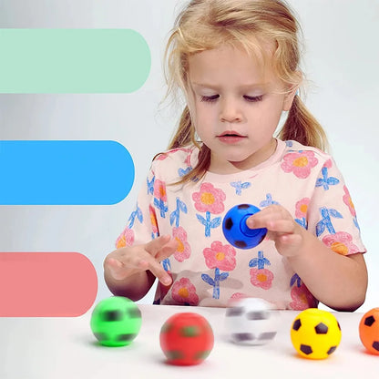 Mini Soccer Finger Toys – 10/30PCS Rotatable Soccer Party Favors for Kids