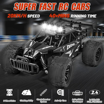 1:16 Scale Off-Road RC Car – 2.4G Remote Control Drift Truck for Kids & Boys