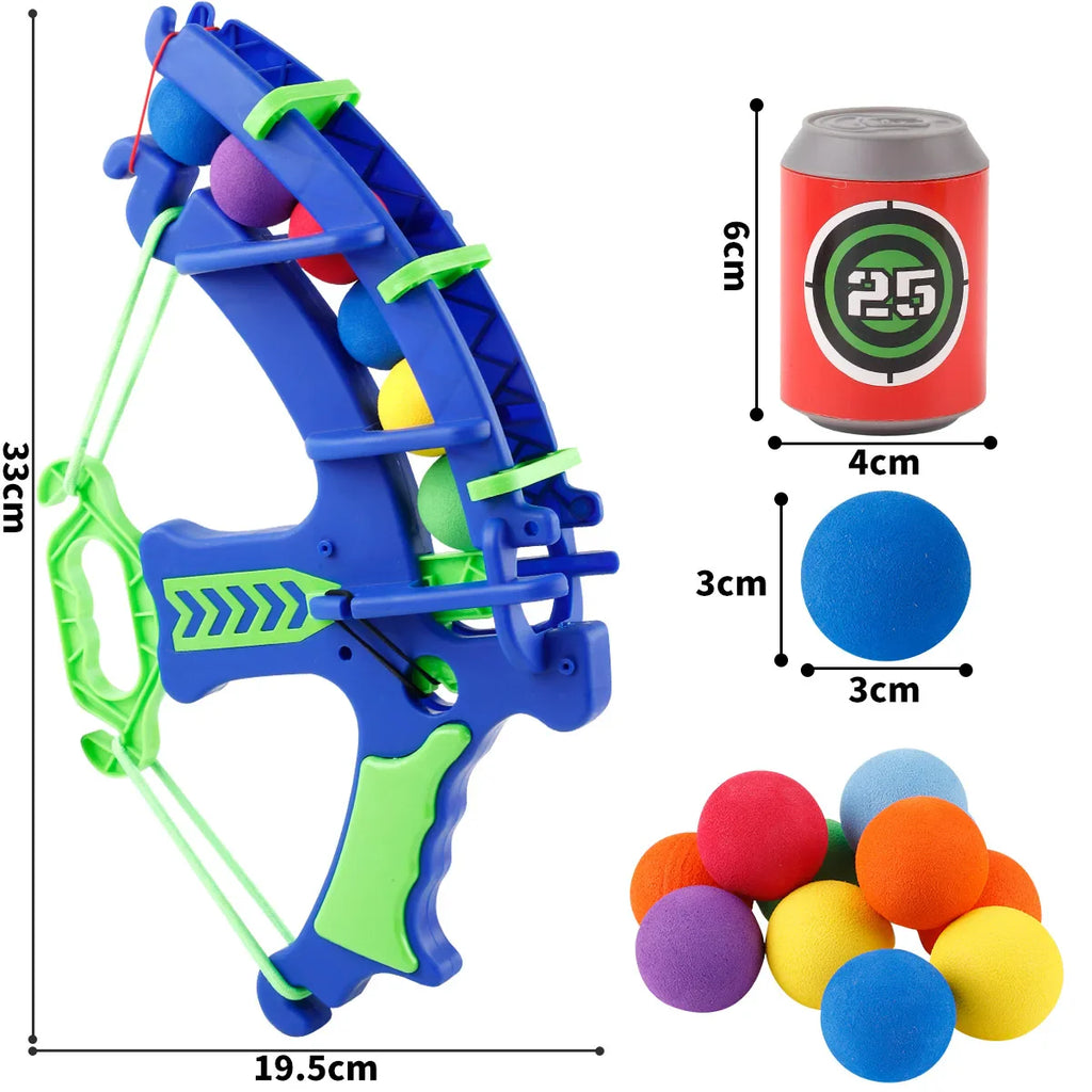 Montessori Throw Sport Slingshot Target – Sticky Ball Dartboard Basketball Outdoor Educational Game