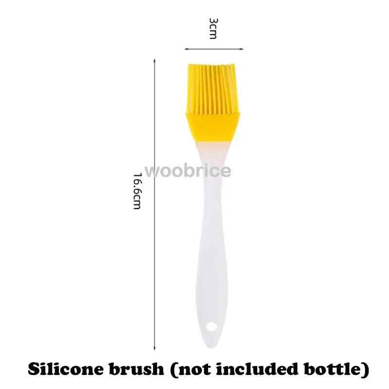 Plastic Spray Oil Sprayer Bottle Spray Oil Dispenser Oil Jar Cruet BBQ Kitchen Baking Roasting Picnic Kitchen Tool