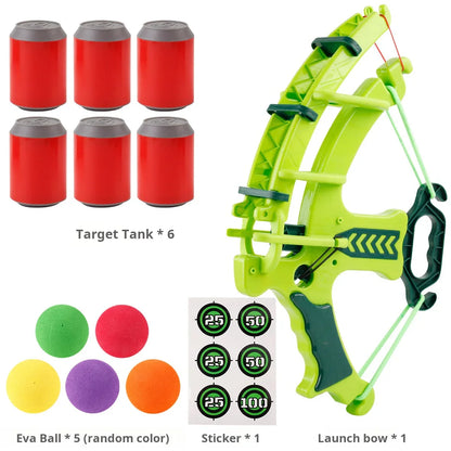 Montessori Throw Sport Slingshot Target – Sticky Ball Dartboard Basketball Outdoor Educational Game